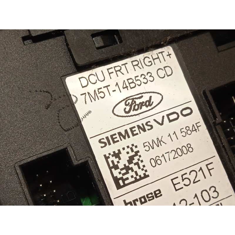 Recambio de elevalunas delantero derecho para ford kuga (cbv) trend referencia OEM IAM 8M51R219A64AA  7M51R203A28DB