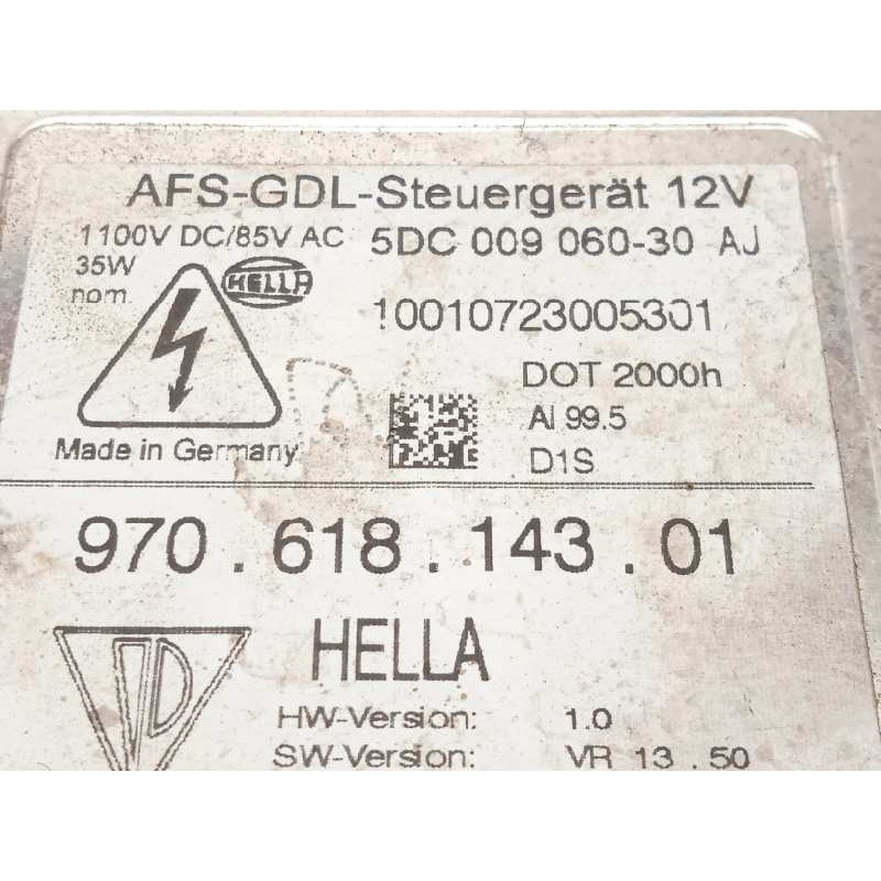 Recambio de centralita faros xenon para porsche panamera 4 s referencia OEM IAM 97061814301  5DC009C6030AJ