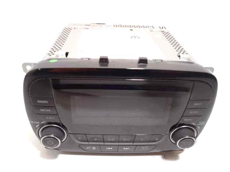 Recambio de sistema audio / radio cd para fiat 500 1.2 referencia OEM IAM 07356248560  735624856