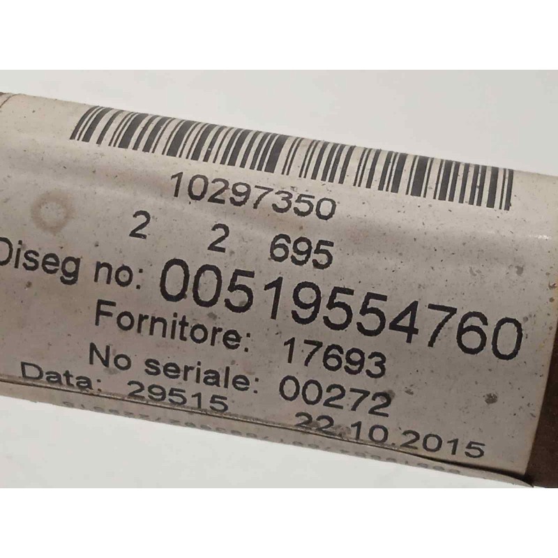 Recambio de transmision delantera derecha para fiat 500 1.2 referencia OEM IAM 00519554760  51955476