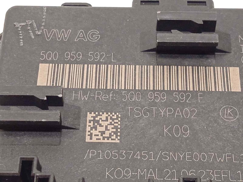 Recambio de modulo confort para volkswagen arteon (3h8) 2.0 ltr tfsi referencia OEM IAM 5Q0959592L  