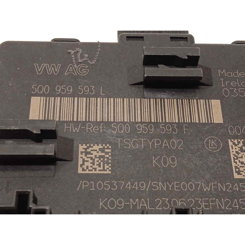 Recambio de modulo confort para volkswagen arteon (3h8) 2.0 ltr tfsi referencia OEM IAM 5Q0959593L  