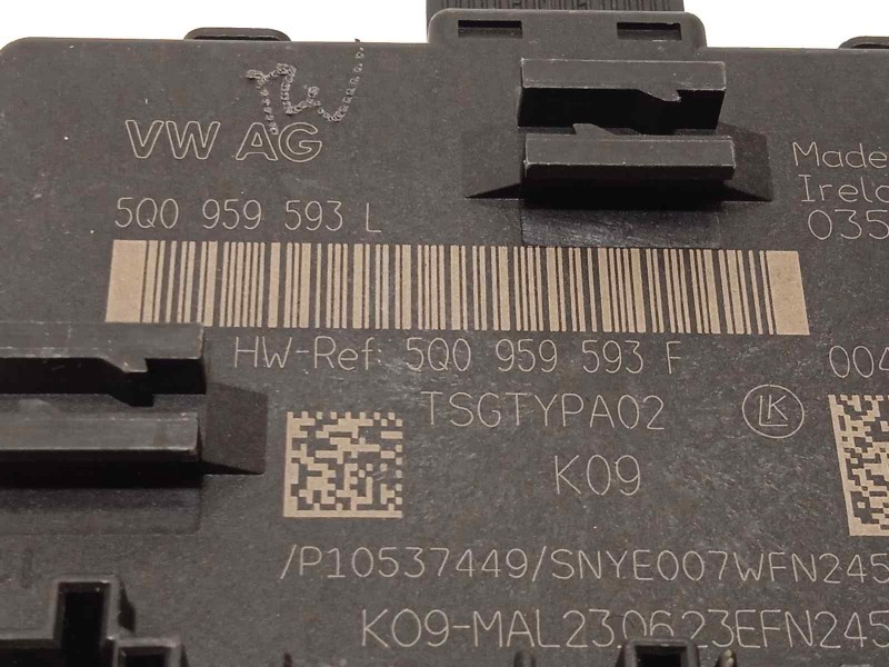 Recambio de modulo confort para volkswagen arteon (3h8) 2.0 ltr tfsi referencia OEM IAM 5Q0959593L  