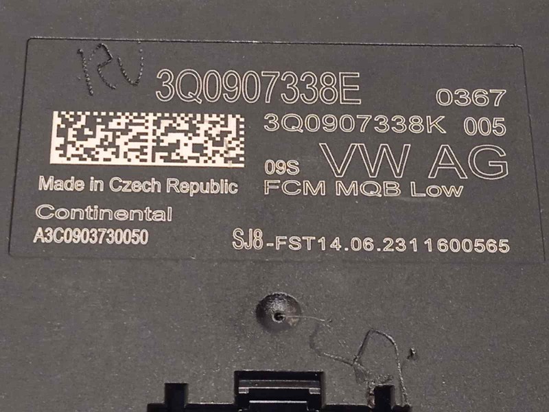 Recambio de modulo electronico para volkswagen arteon (3h8) 2.0 ltr tfsi referencia OEM IAM 3Q0907338E  