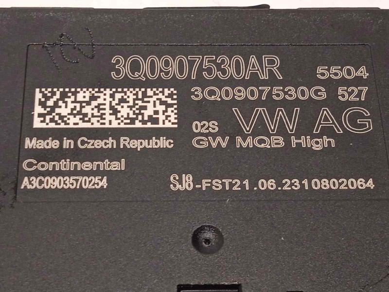 Recambio de modulo electronico para volkswagen arteon (3h8) 2.0 ltr tfsi referencia OEM IAM 3Q0907530AR  