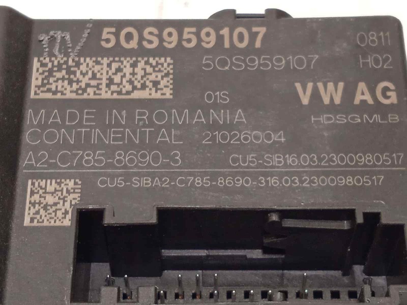 Recambio de modulo electronico para volkswagen arteon (3h8) 2.0 ltr tfsi referencia OEM IAM 5QS959107  