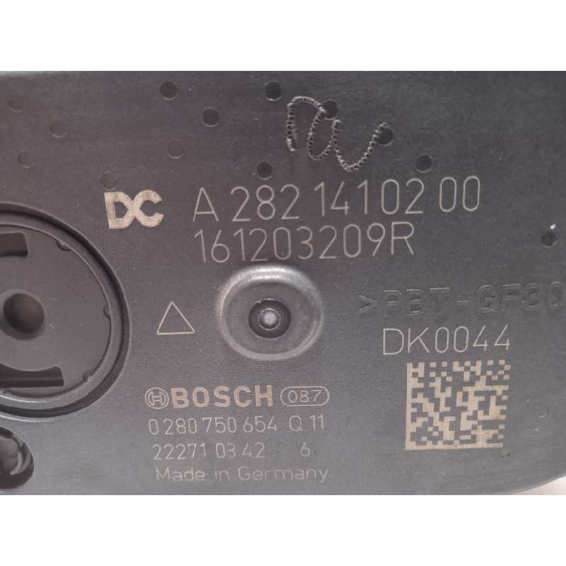 Recambio de caja mariposa para renault captur ii 1.3 tce cat referencia OEM IAM 161203209R  0280750654