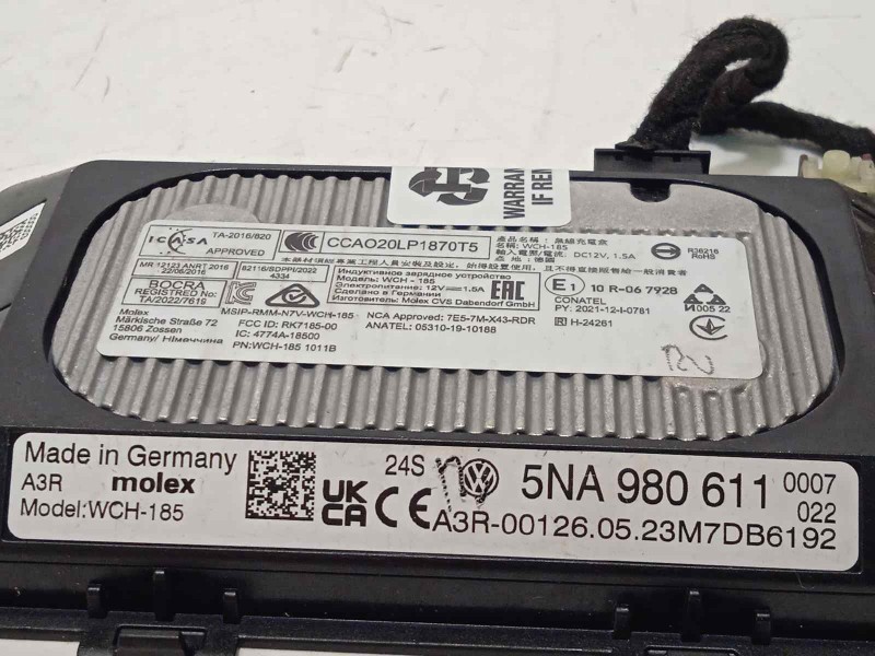 Recambio de modulo electronico para volkswagen arteon (3h8) 2.0 ltr tfsi referencia OEM IAM 5NA980611  