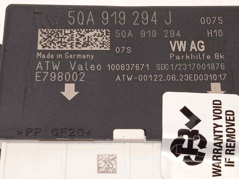 Recambio de modulo electronico para volkswagen arteon (3h8) 2.0 ltr tfsi referencia OEM IAM 5QA919294J  