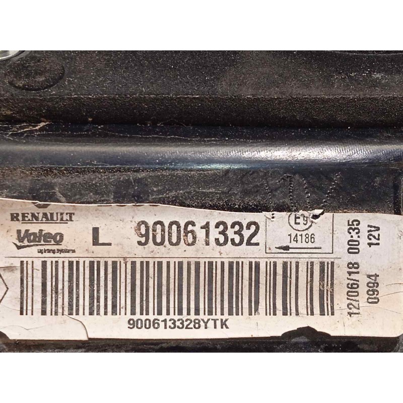 Recambio de piloto trasero izquierdo interior para renault kadjar 1.2 tce energy referencia OEM IAM 265550151R  90061332