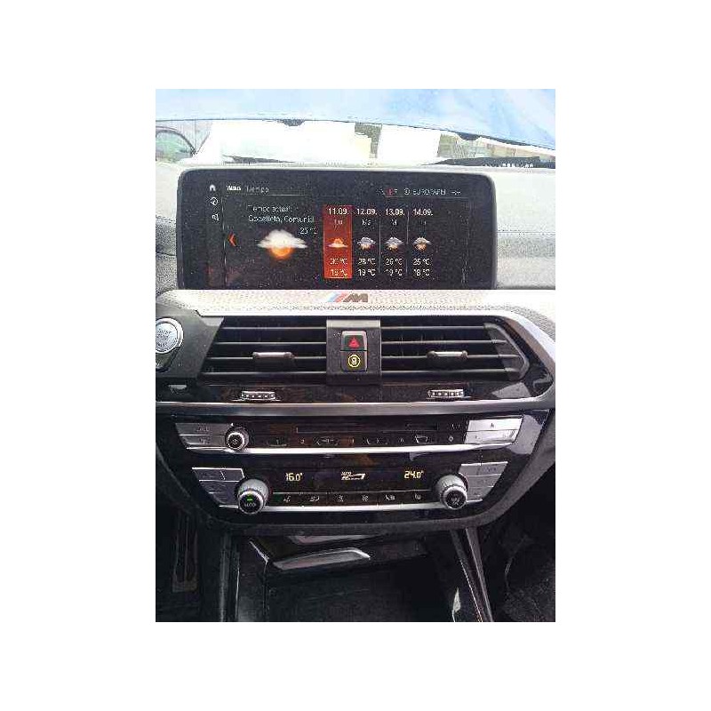 Recambio de pantalla multifuncion para bmw serie x3 (g01) m40i referencia OEM IAM 8802007 65506841920 65508802007
