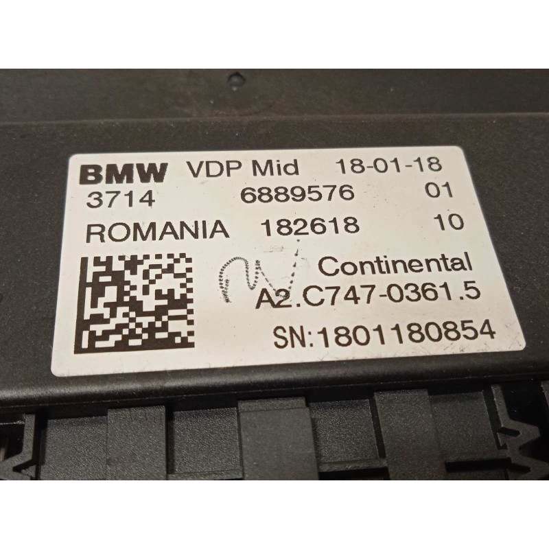 Recambio de centralita suspension para bmw serie x3 (g01) m40i referencia OEM IAM 37146889576  