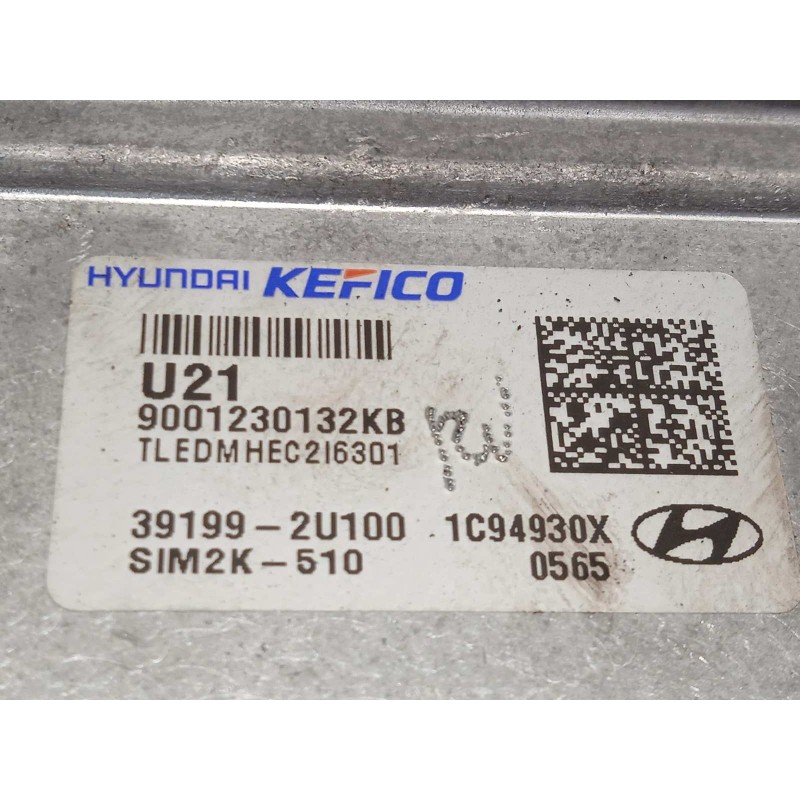 Recambio de centralita motor uce para hyundai tucson referencia OEM IAM 391992U100  
