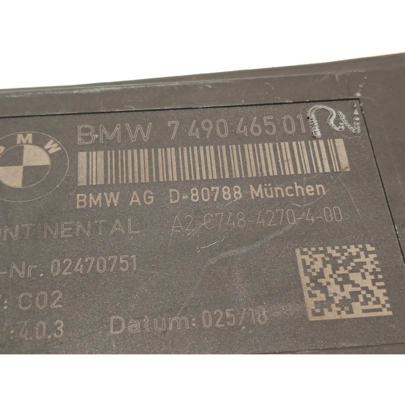 Recambio de centralita asientos para bmw serie x3 (g01) m40i referencia OEM IAM 7490465  61357490465