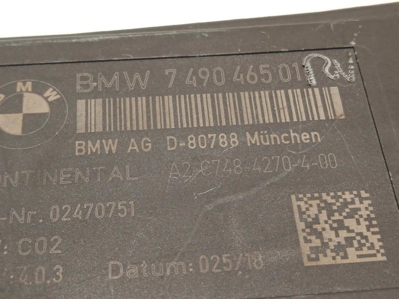 Recambio de centralita asientos para bmw serie x3 (g01) m40i referencia OEM IAM 7490465  61357490465