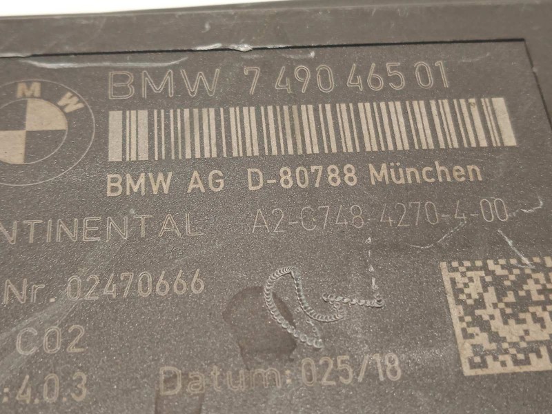 Recambio de centralita asientos para bmw serie x3 (g01) m40i referencia OEM IAM 7490465  61357490465