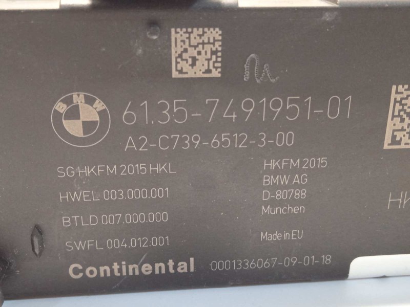 Recambio de modulo electronico para bmw serie x3 (g01) m40i referencia OEM IAM 61357491951  