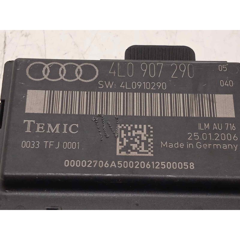 Recambio de modulo confort para audi q7 (4l) 3.0 tdi referencia OEM IAM 4L0907290  4L0910290