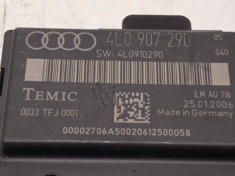 Recambio de modulo confort para audi q7 (4l) 3.0 tdi referencia OEM IAM 4L0907290  4L0910290