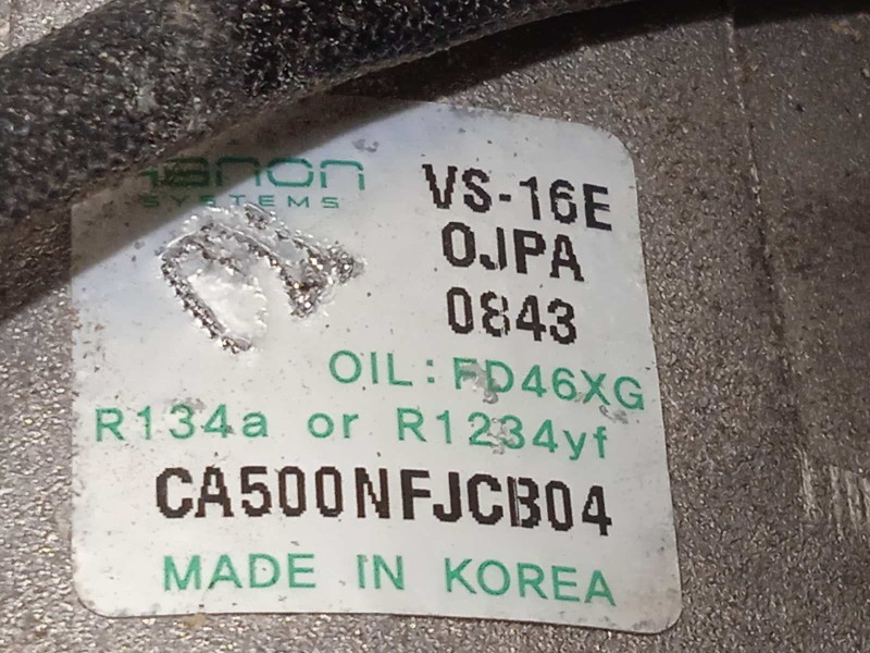 Recambio de compresor aire acondicionado para hyundai tucson referencia OEM IAM 97701D7550  