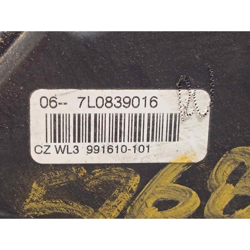 Recambio de cerradura puerta trasera derecha para volkswagen touareg (7la) tdi r5 referencia OEM IAM 7L0839016  