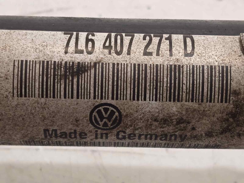 Recambio de transmision delantera izquierda para volkswagen touareg (7la) tdi r5 referencia OEM IAM 7L6407271D  