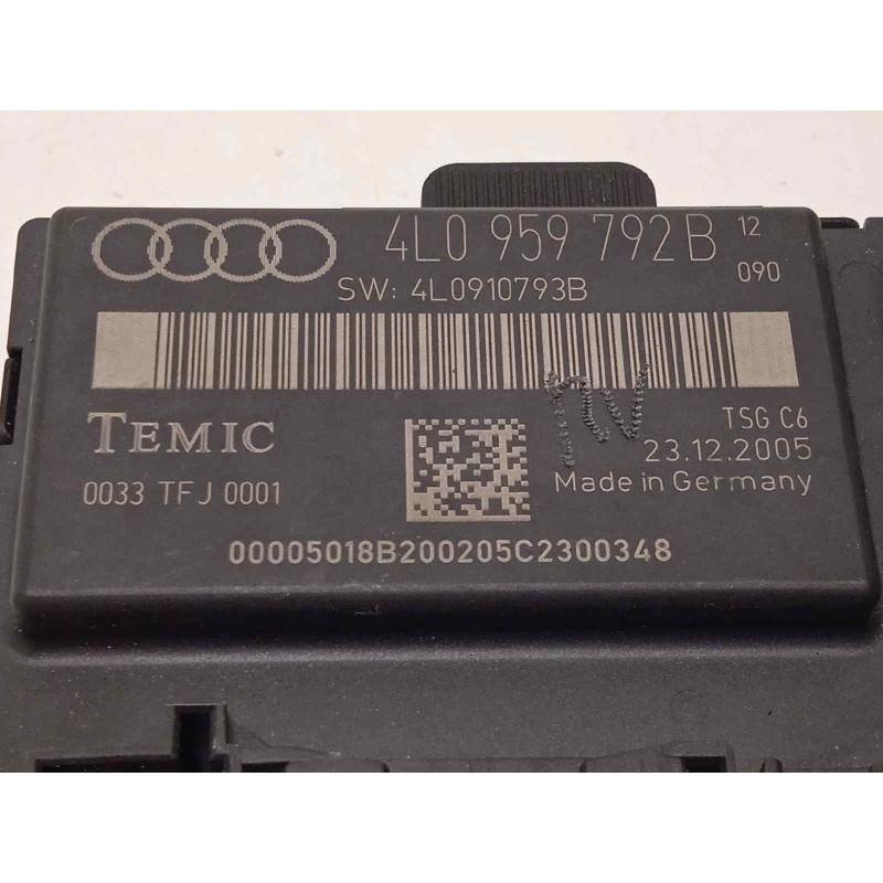 Recambio de modulo confort para audi q7 (4l) 3.0 tdi referencia OEM IAM 4L0959792B  
