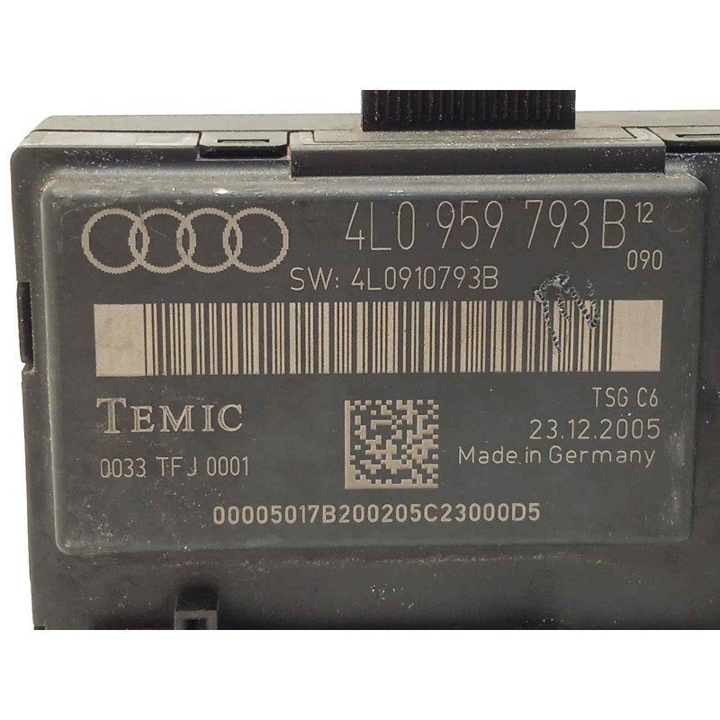 Recambio de modulo confort para audi q7 (4l) 3.0 tdi referencia OEM IAM 4L0959793B  