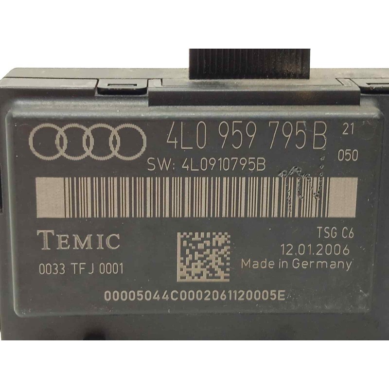 Recambio de modulo confort para audi q7 (4l) 3.0 tdi referencia OEM IAM 4L0959795B  