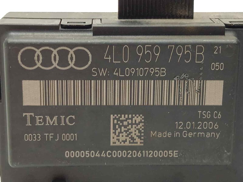 Recambio de modulo confort para audi q7 (4l) 3.0 tdi referencia OEM IAM 4L0959795B  