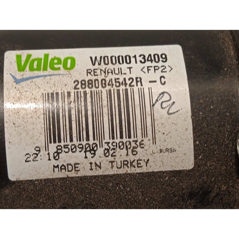 Recambio de motor limpia delantero para renault clio iv 1.5 dci diesel fap referencia OEM IAM 288004542R  