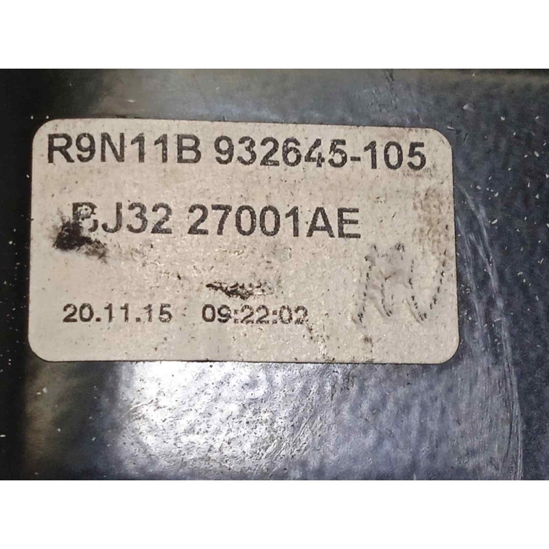 Recambio de elevalunas trasero izquierdo para land rover evoque 2.0 td4 cat referencia OEM IAM BJ3227001AE  LR068000