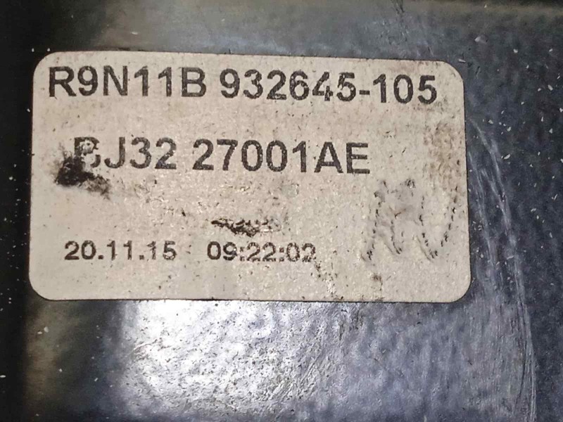 Recambio de elevalunas trasero izquierdo para land rover evoque 2.0 td4 cat referencia OEM IAM BJ3227001AE  LR068000