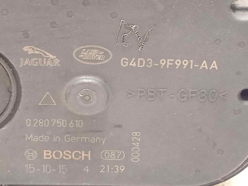 Recambio de caja mariposa para land rover evoque 2.0 td4 cat referencia OEM IAM G4D39F991AA LR073708 0280750610