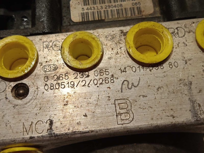 Recambio de abs para peugeot expert kasten furg. referencia OEM IAM 1401109880 0265800696 0265232065