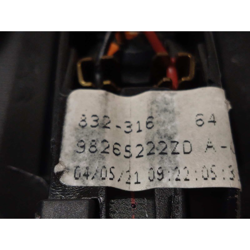 Recambio de parasol izquierdo para ds 3 crossback 1.2 12v puretech referencia OEM IAM 98265222ZD  