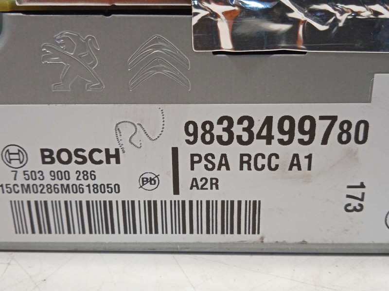 Recambio de sistema navegacion gps para ds 3 crossback 1.2 12v puretech referencia OEM IAM 9833499780  