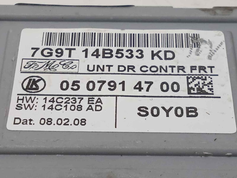 Recambio de modulo confort para volvo xc70 2.4 diesel cat referencia OEM IAM 7G9T14B533KD  
