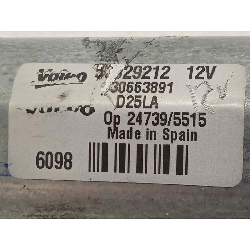 Recambio de motor limpia trasero para volvo xc70 2.4 diesel cat referencia OEM IAM 30663891  31290787