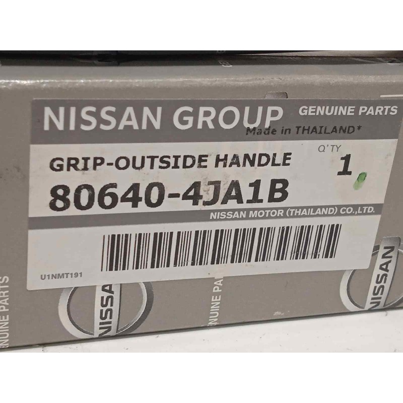 Recambio de maneta exterior delantera izquierda para nissan navara pick-up (d40m) referencia OEM IAM 806404JA1B  