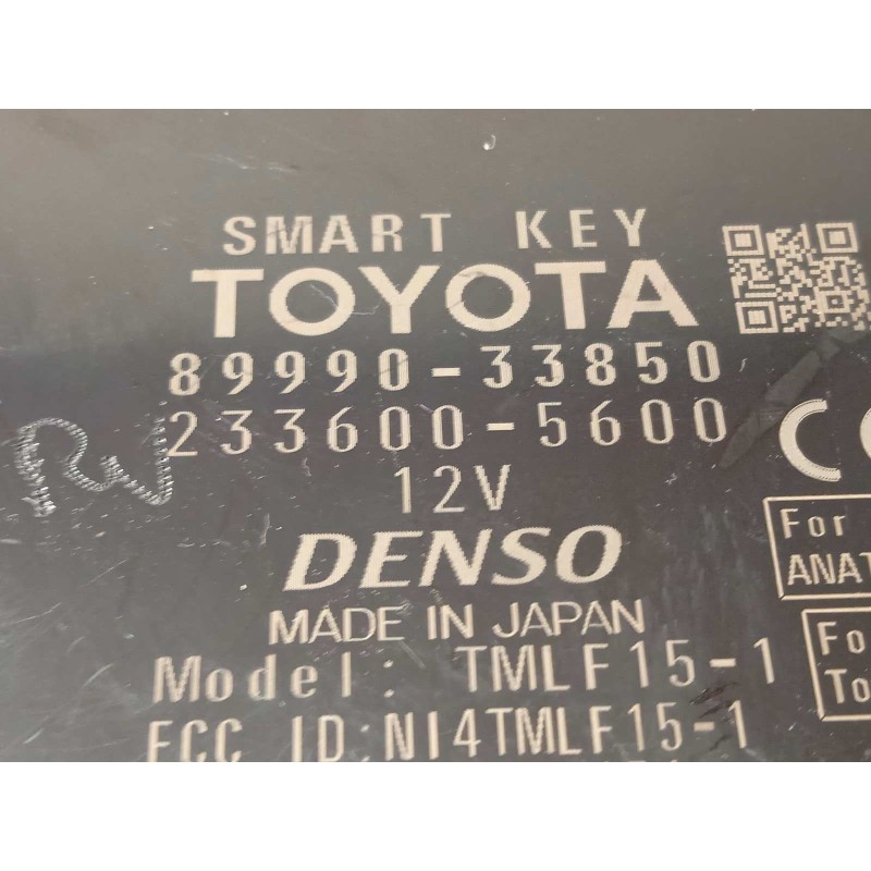 Recambio de conmutador de arranque para lexus es 300h referencia OEM IAM 8999033580  
