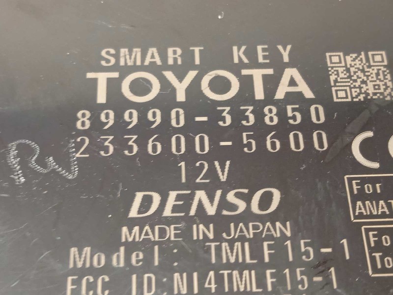 Recambio de conmutador de arranque para lexus es 300h referencia OEM IAM 8999033580  