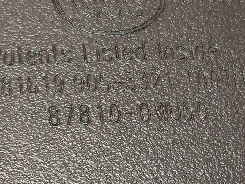 Recambio de espejo interior para lexus es 300h referencia OEM IAM 878100WU50  