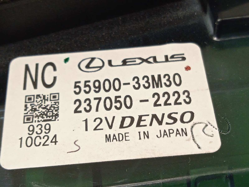 Recambio de mando multifuncion para lexus es 300h referencia OEM IAM 5590033M30  2370502223