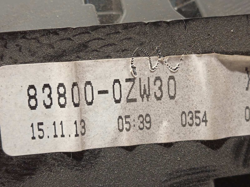 Recambio de cuadro instrumentos para toyota auris 1.8 16v (híbrido) referencia OEM IAM 838000ZW30  