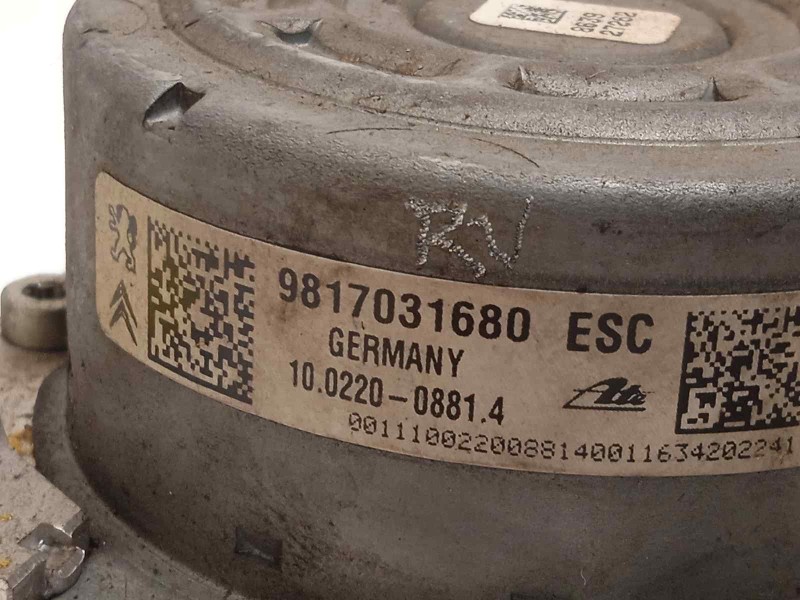 Recambio de abs para citroën c3 tonic referencia OEM IAM 9817031680 10091539473 10022008814