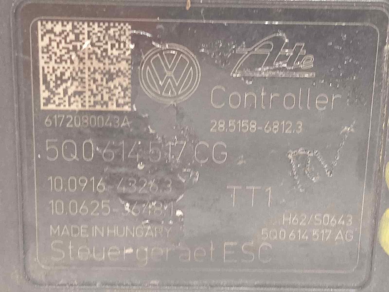 Recambio de abs para audi a3 (8vk) s line edition referencia OEM IAM 5Q0614517CG 28515868123 10022009984