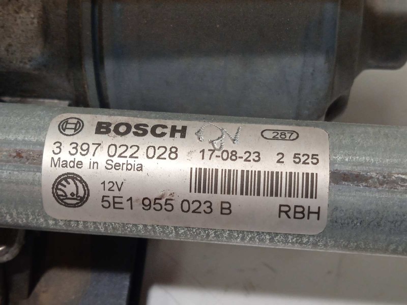 Recambio de motor limpia delantero para skoda octavia combi (5e5) rs referencia OEM IAM 5E1955023B 3397022028 5E1955119A