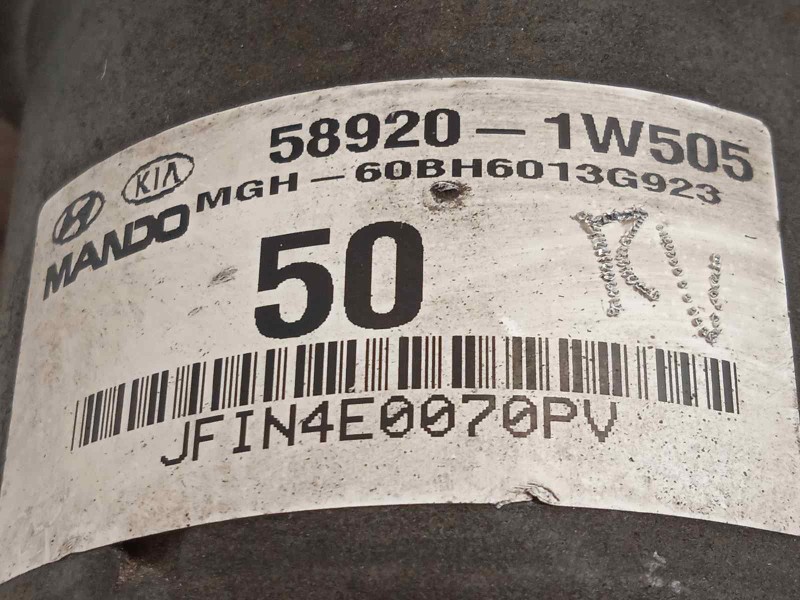 Recambio de abs para kia rio concept referencia OEM IAM 589201W505 BE6003G923 60BH6013G923