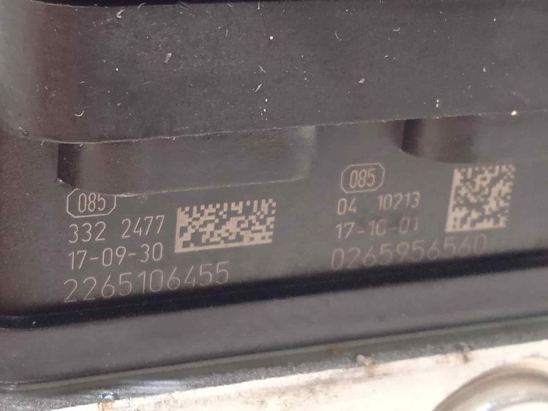 Recambio de abs para dacia sandero stepway referencia OEM IAM 476603249R 2265106455 269707